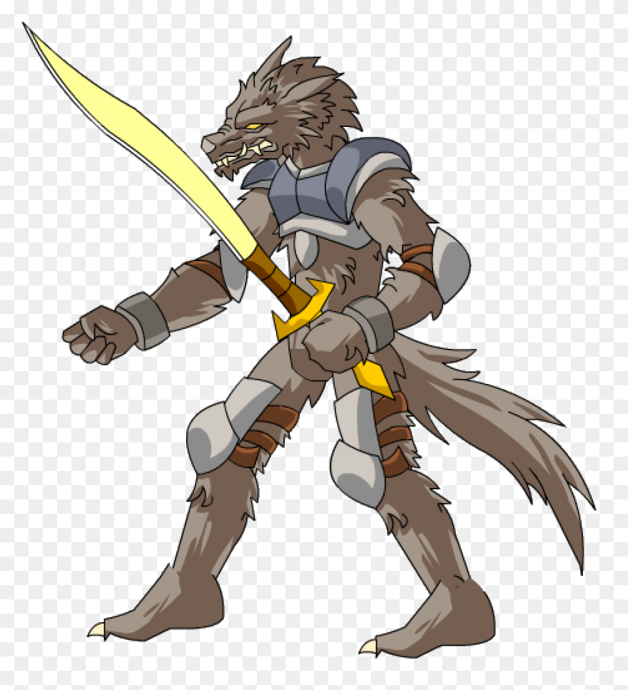 Wolf Clipart Werewolf - Clipart Wer