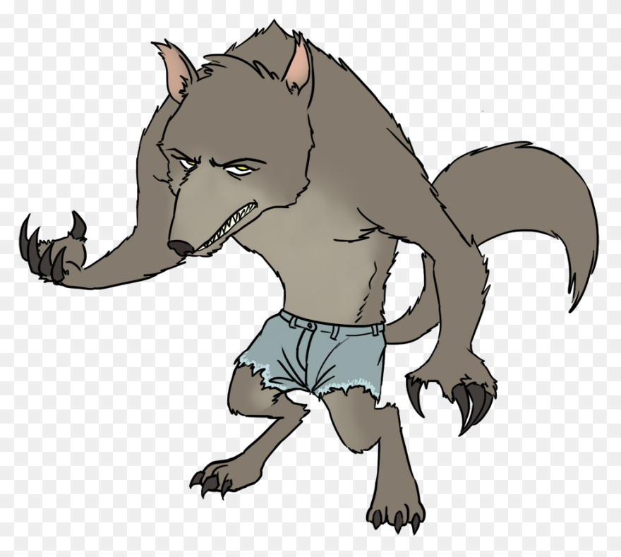 Wolf Clipart Werewolf - Clipart Wer