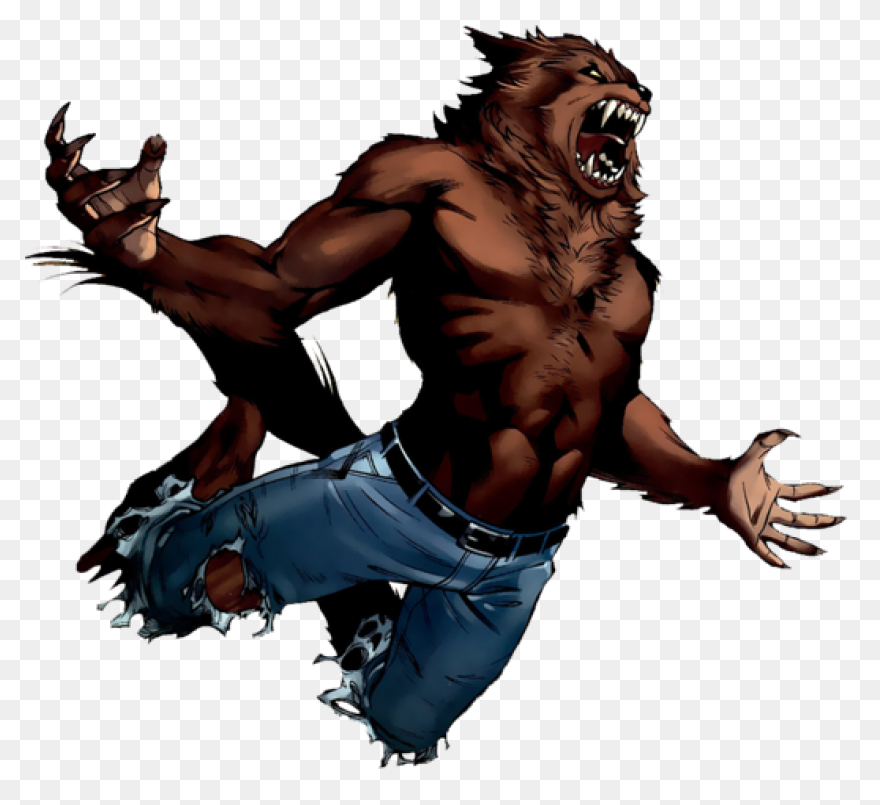 Wolf Clipart Werewolf - Clipart Wer