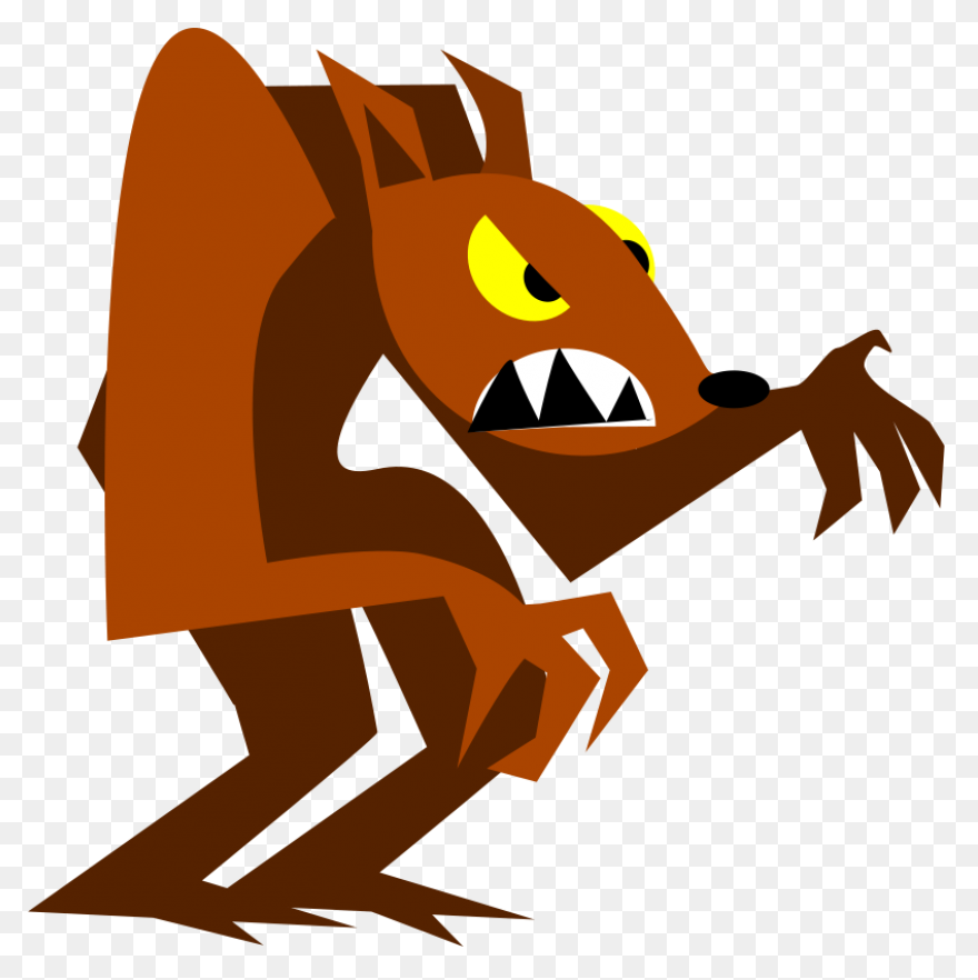 Wolf Clipart Werewolf - Clipart Wer