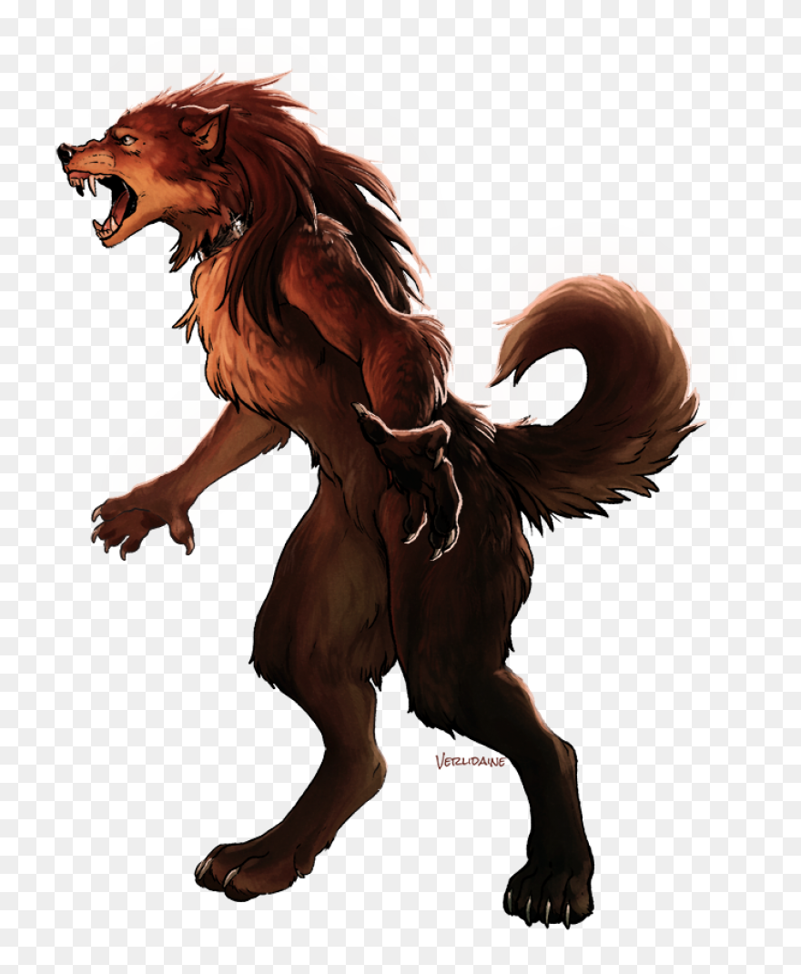 Wolf Clipart Werewolf - Clipart Wer