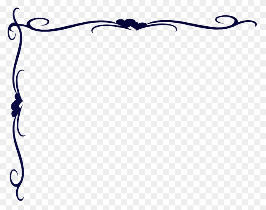 Wedding Corner Border Clipart - Cor