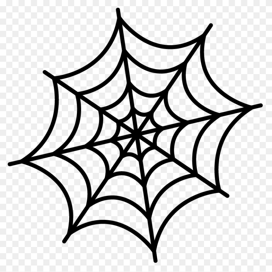 Green Spider Web Clip Art - Green S