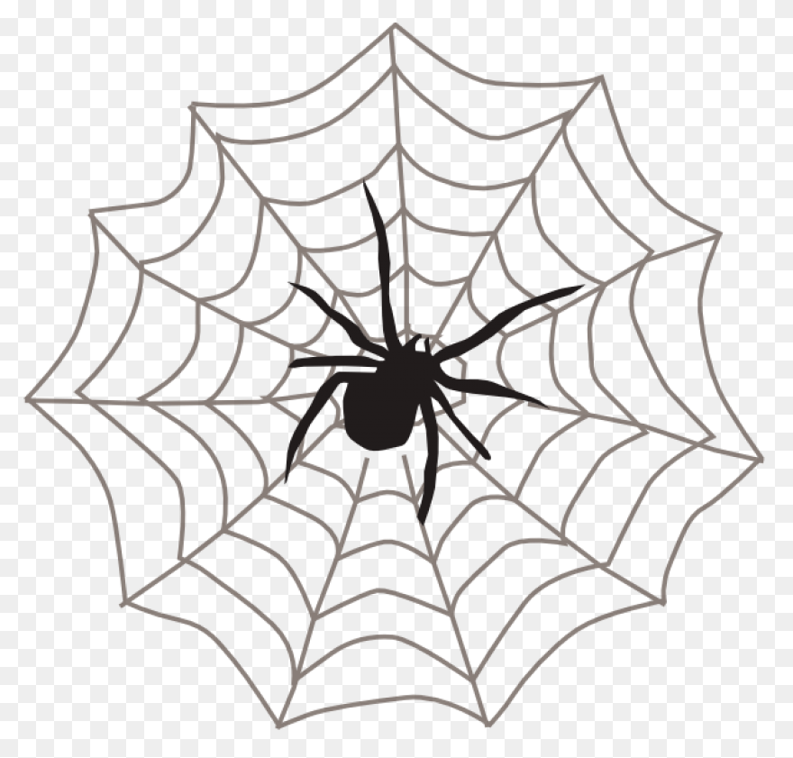 Green Spider Web Clip Art - Green S