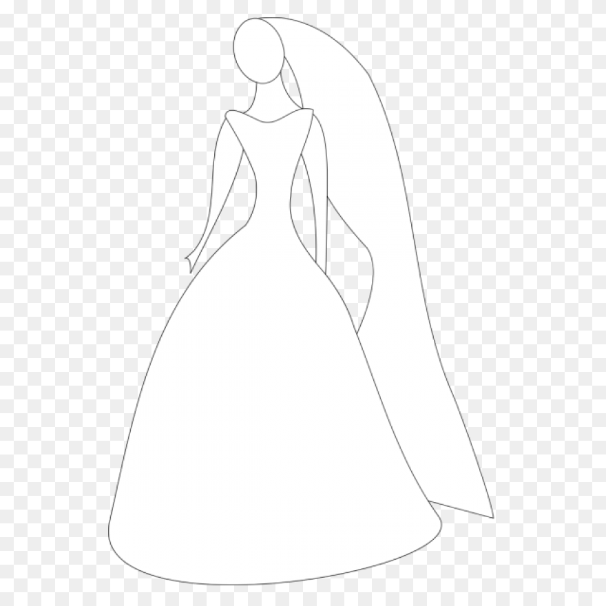 Free Clipart: Wedding Dress 2 | Art