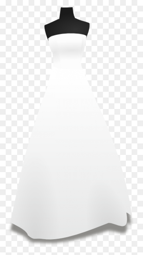 Free Clipart: Wedding Dress 2 | Art
