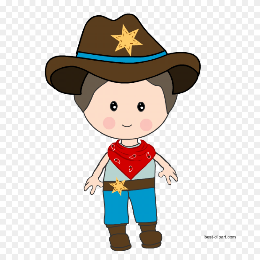 Cowboy Cute Western Clipart Free Cl