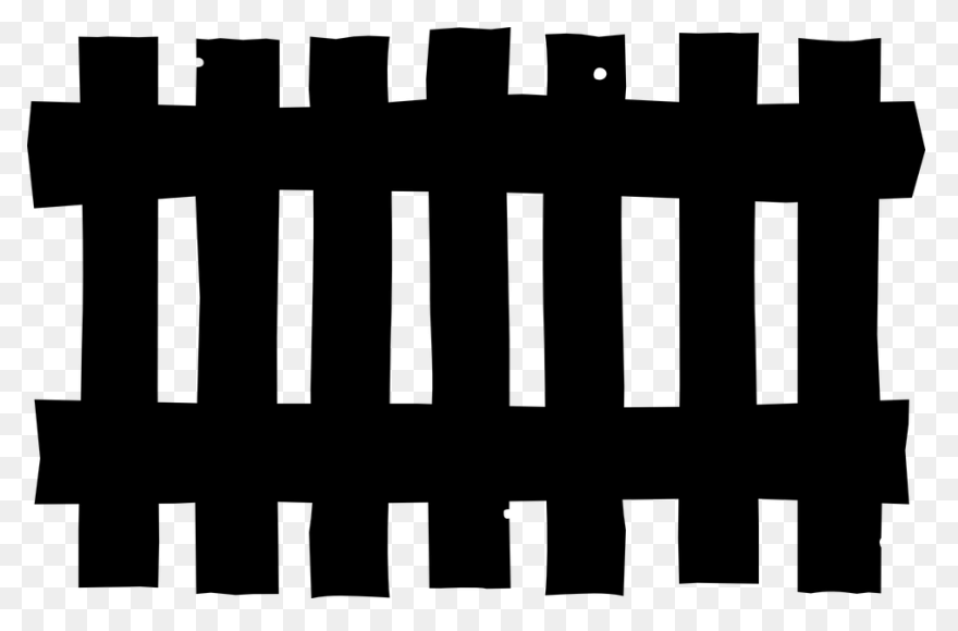 White Fence Cliparts - Cliparts Zon