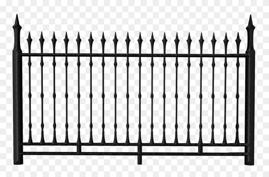 White Fence Cliparts Cliparts Zone - White Fence