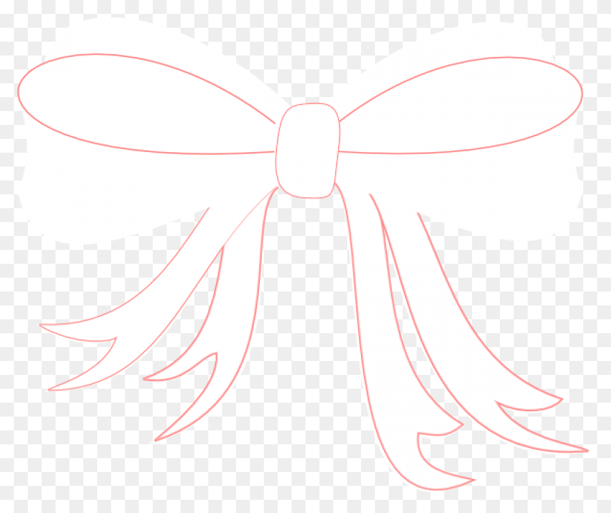 White Ribbon Clip Art - Ribbon Png 