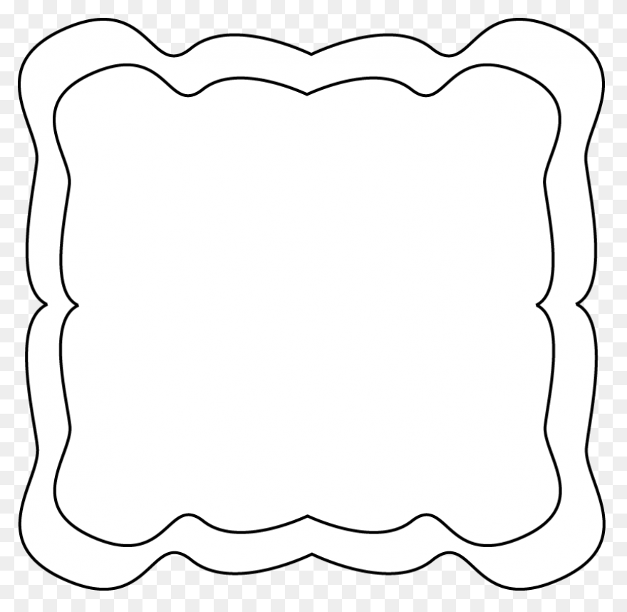 White Bracket Frame Clip Art | Clip