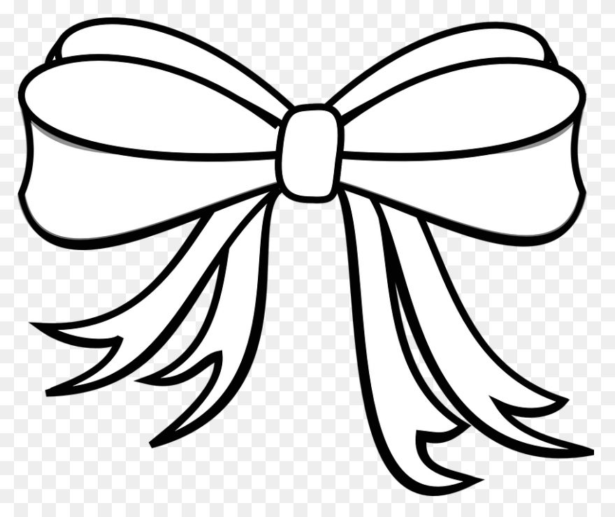 White Bow Gift Party - Free Image O