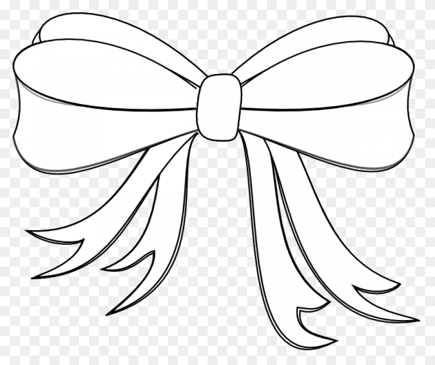 White Bow Gift Party - Free Image O