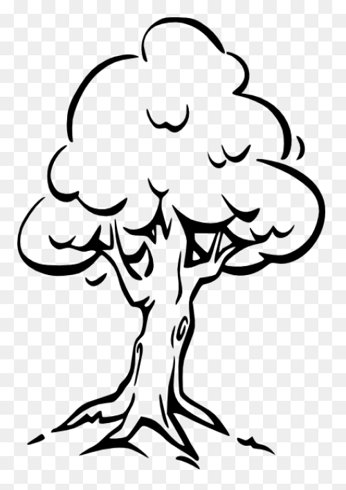 Free Black And White Tree Images, D