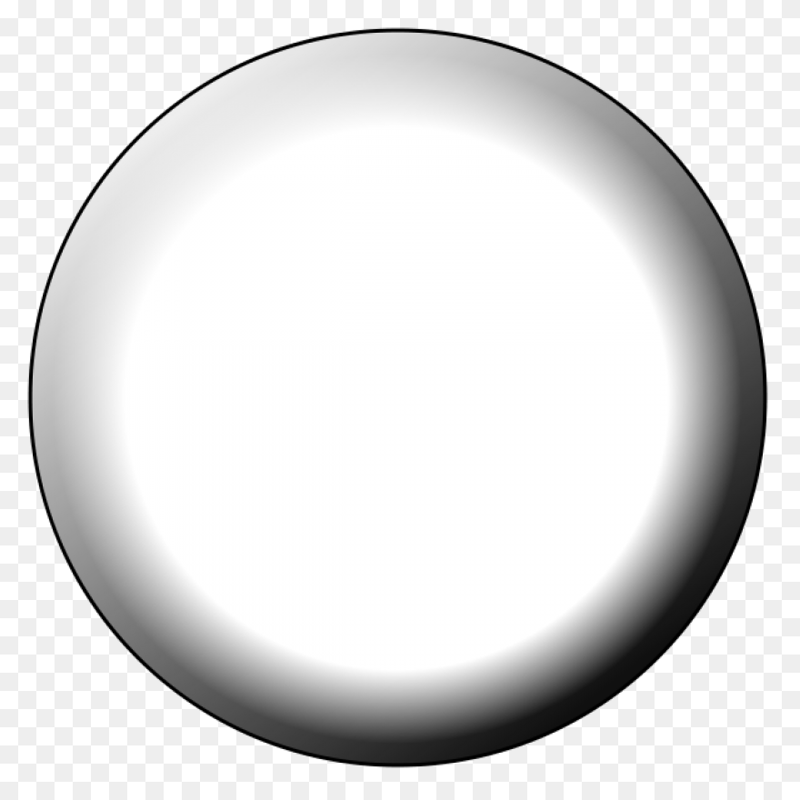 Black Button Clip Art - Black Butto