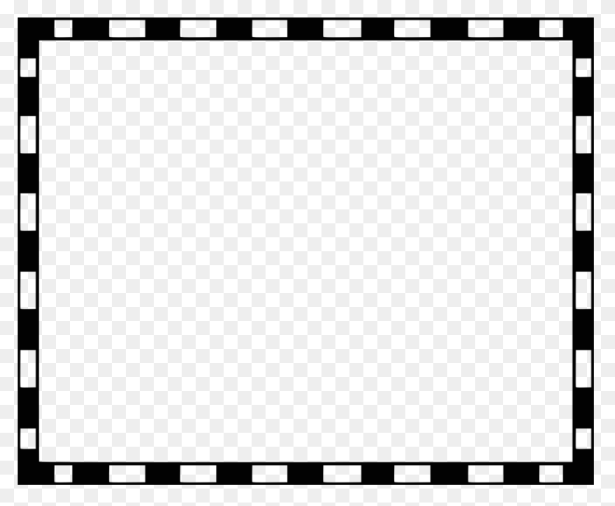 Black And White Border Clipart - Dn