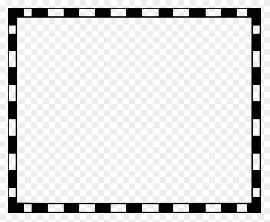 Black And White Border Clipart - Dn