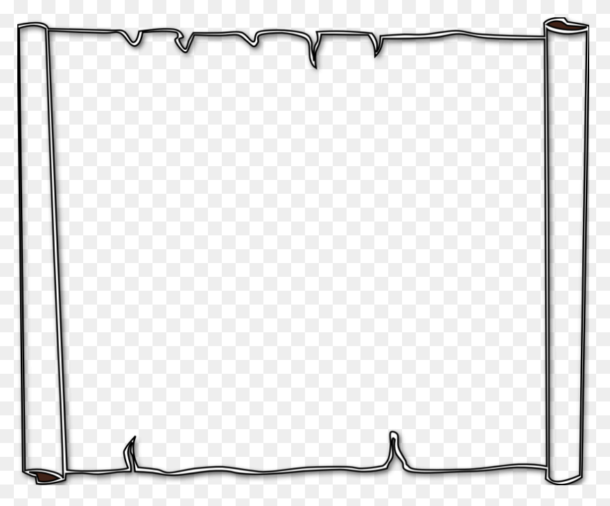 Black And White Border Clipart - Dn