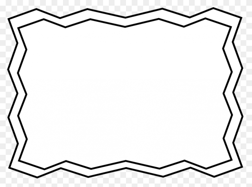 Black And White Border Clipart - Dn