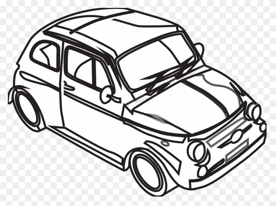 Download Free Car Black And White C