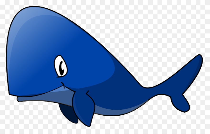 Whale Clipart Big Whale - Vector Wh