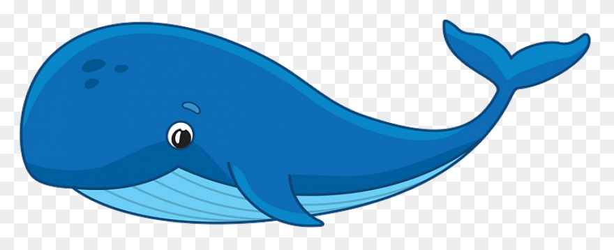 Whale Clipart Big Whale - Vector Wh