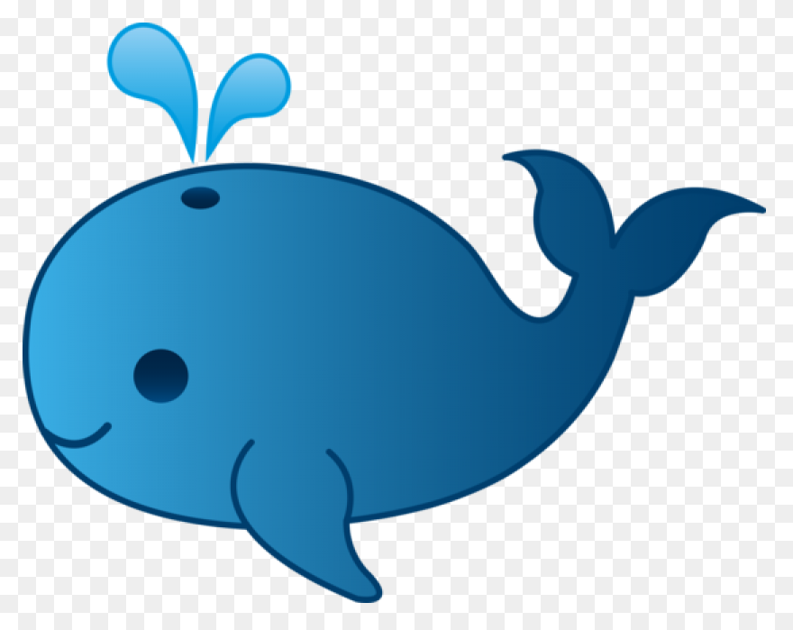 Whale Clipart Big Whale - Vector Wh