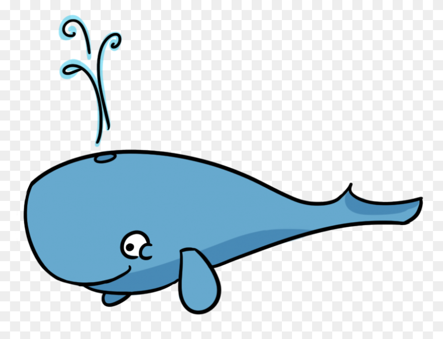 Whale Clipart Big Whale - Vector Wh