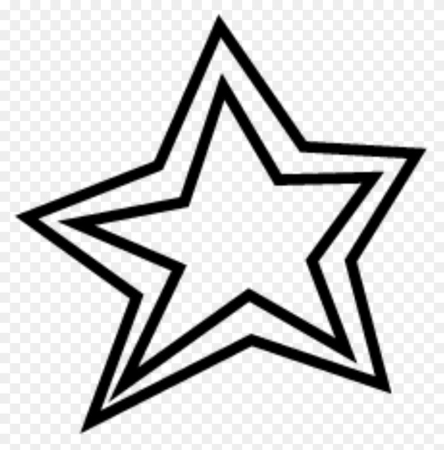 Star Black And White Black And Whit