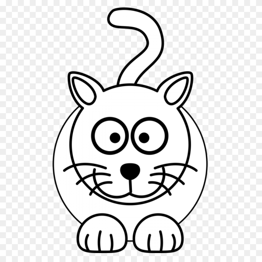 Download Cat Png Clipart - Grey And
