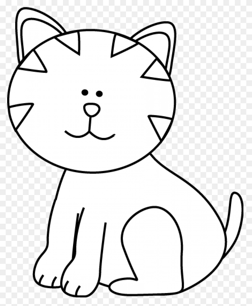 Download Cat Png Clipart - Grey And
