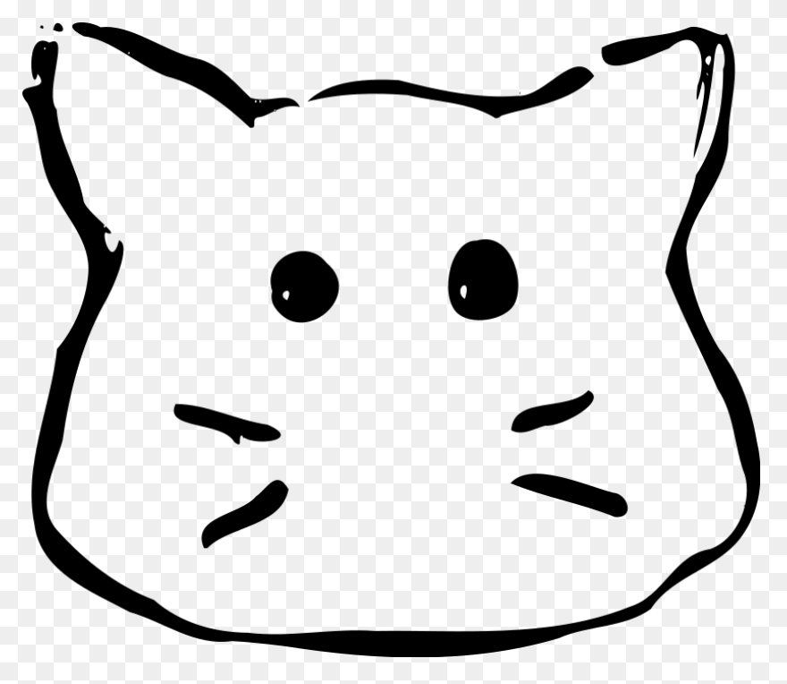 Download Cat Png Clipart - Grey And