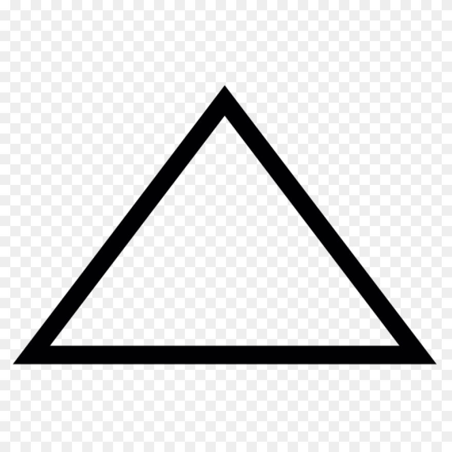 Free Triangle Clipart Black And Whi