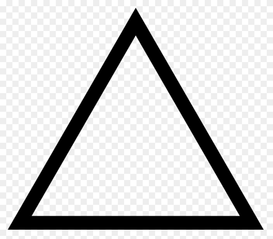 Free Triangle Clipart Black And Whi