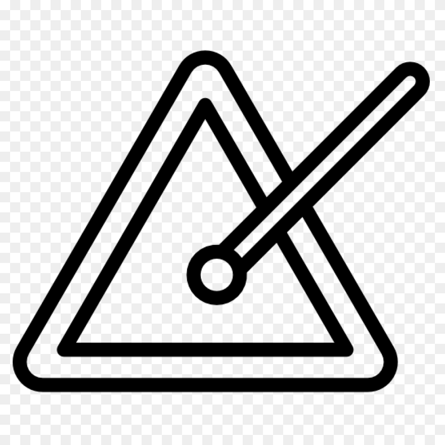 Free Triangle Clipart Black And Whi