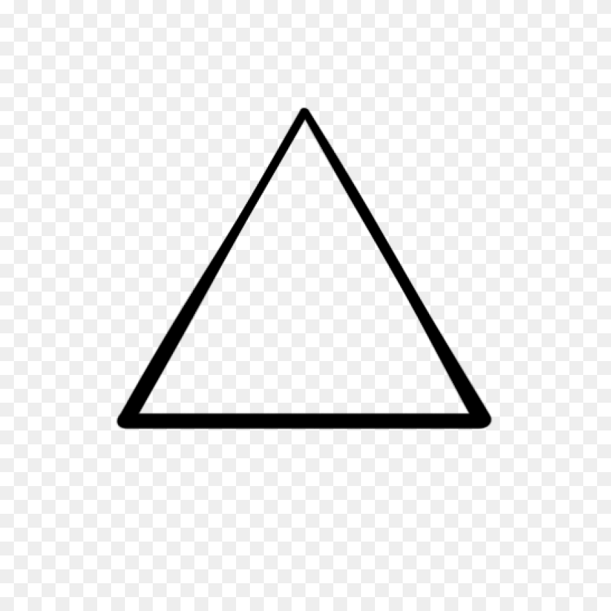 Free Triangle Clipart Black And Whi