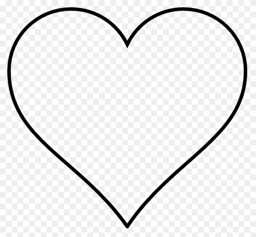 Heart Black And White Heart Clipart