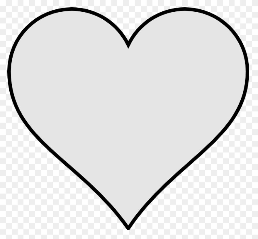 Heart Black And White Heart Clipart