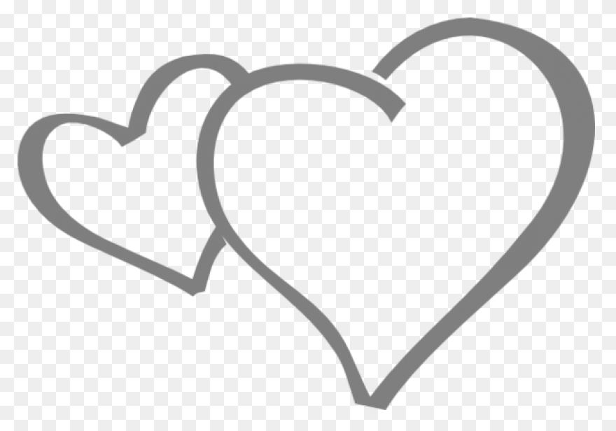 Heart Black And White Heart - White Hearts