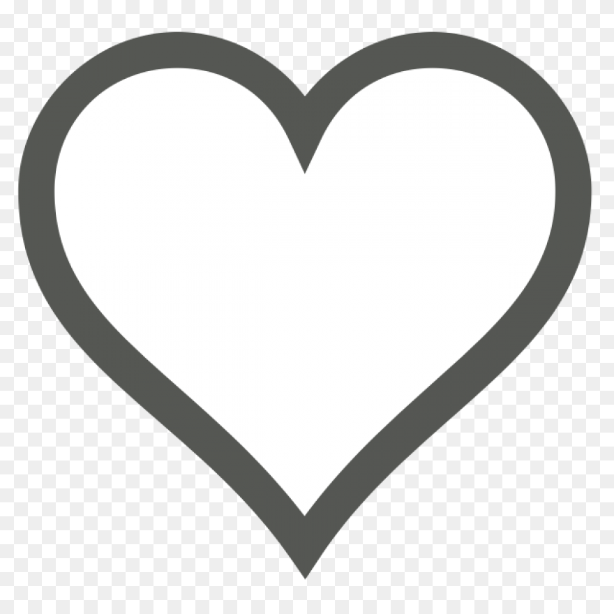 Heart Black And White Heart Clipart