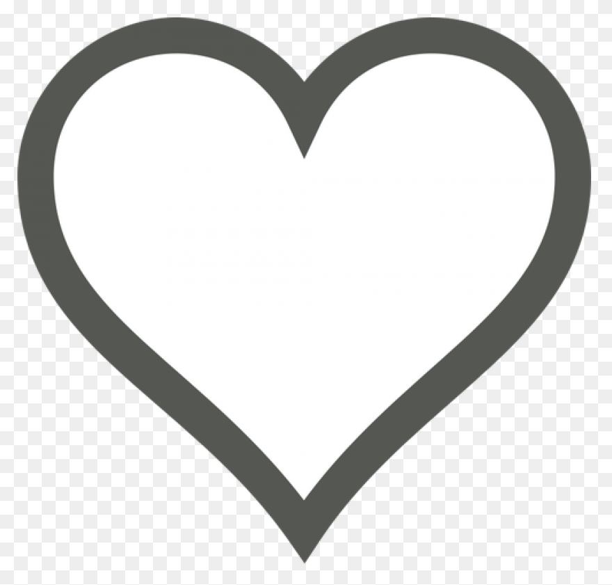 Heart Black And White Heart Clipart