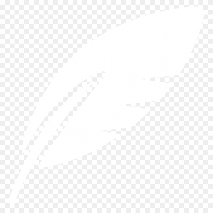 Bird Black And White Feather Leaf C
