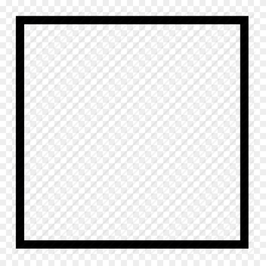 Free Download Square White Outline 