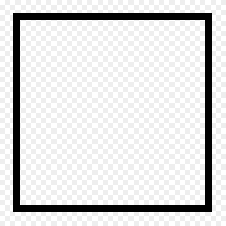 Free Download Square White Outline 