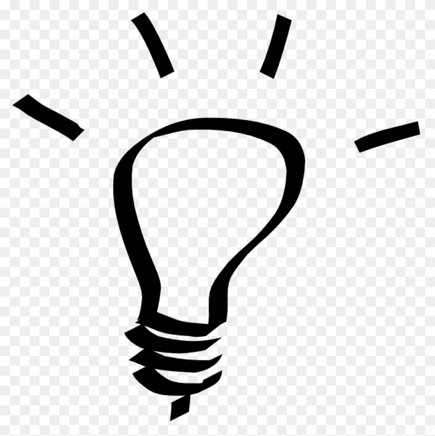 Incandescent Light Bulb Idea Clip A