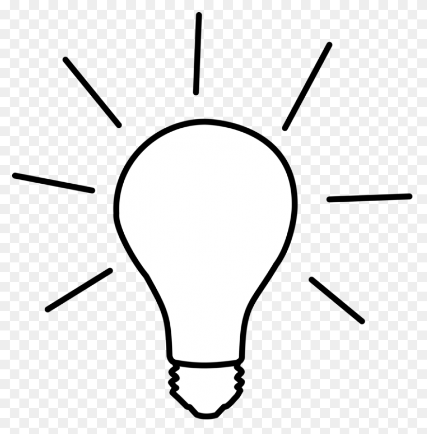 Incandescent Light Bulb Idea Clip A