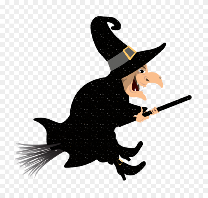 Witch Clip Art Hostted - ClipartFla