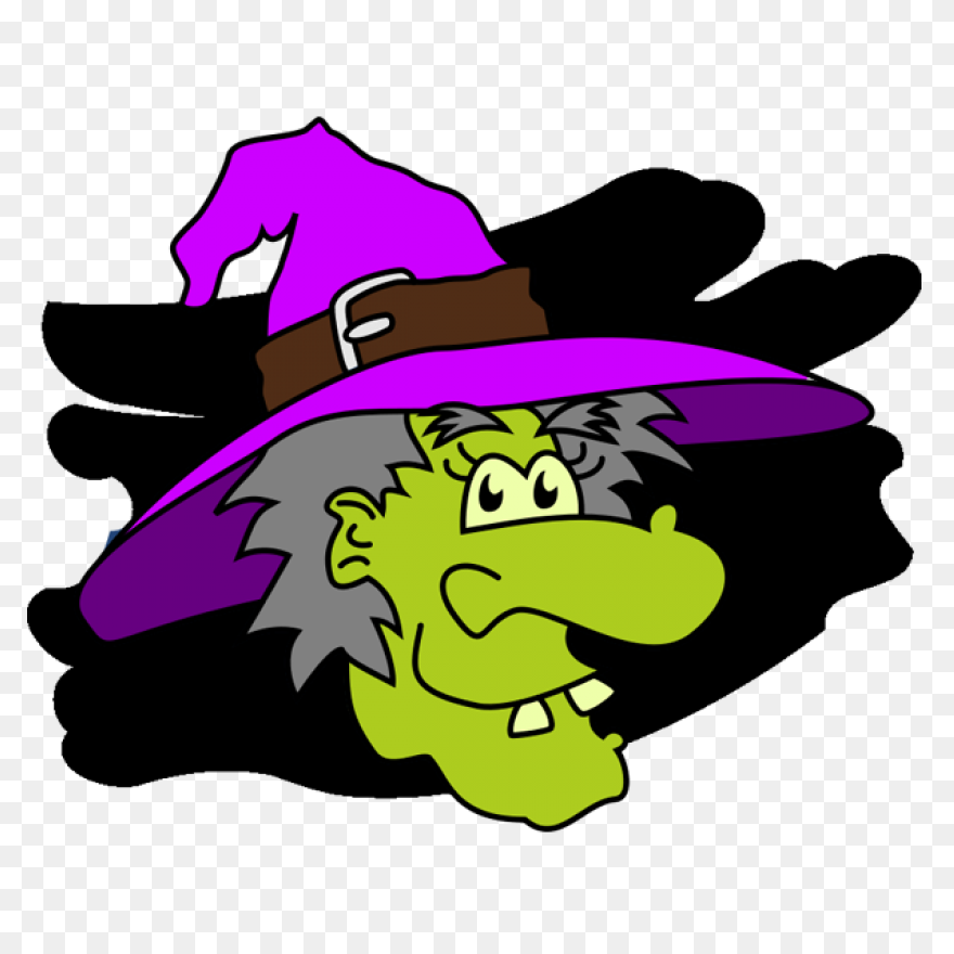 Witch Clip Art Hostted - ClipartFla