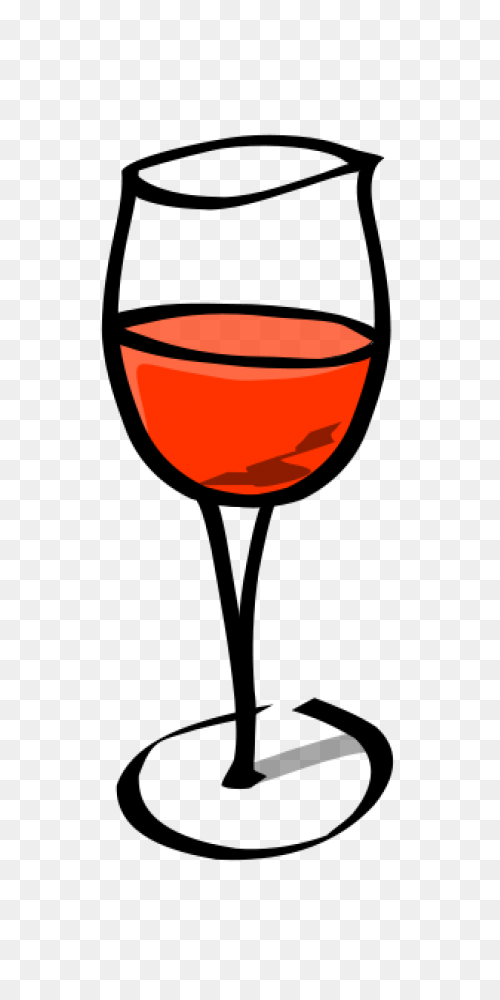 Glass Red Wine - Free Vector Graphi