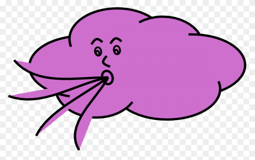 Cloud Blowing Wind Clip Art At Clip